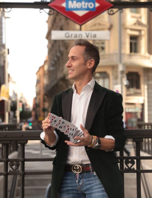 Pablo Corner, mago en Madrid