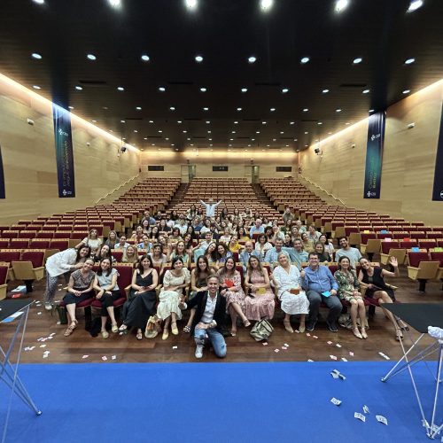 Pablo Corner tras presentar un evento